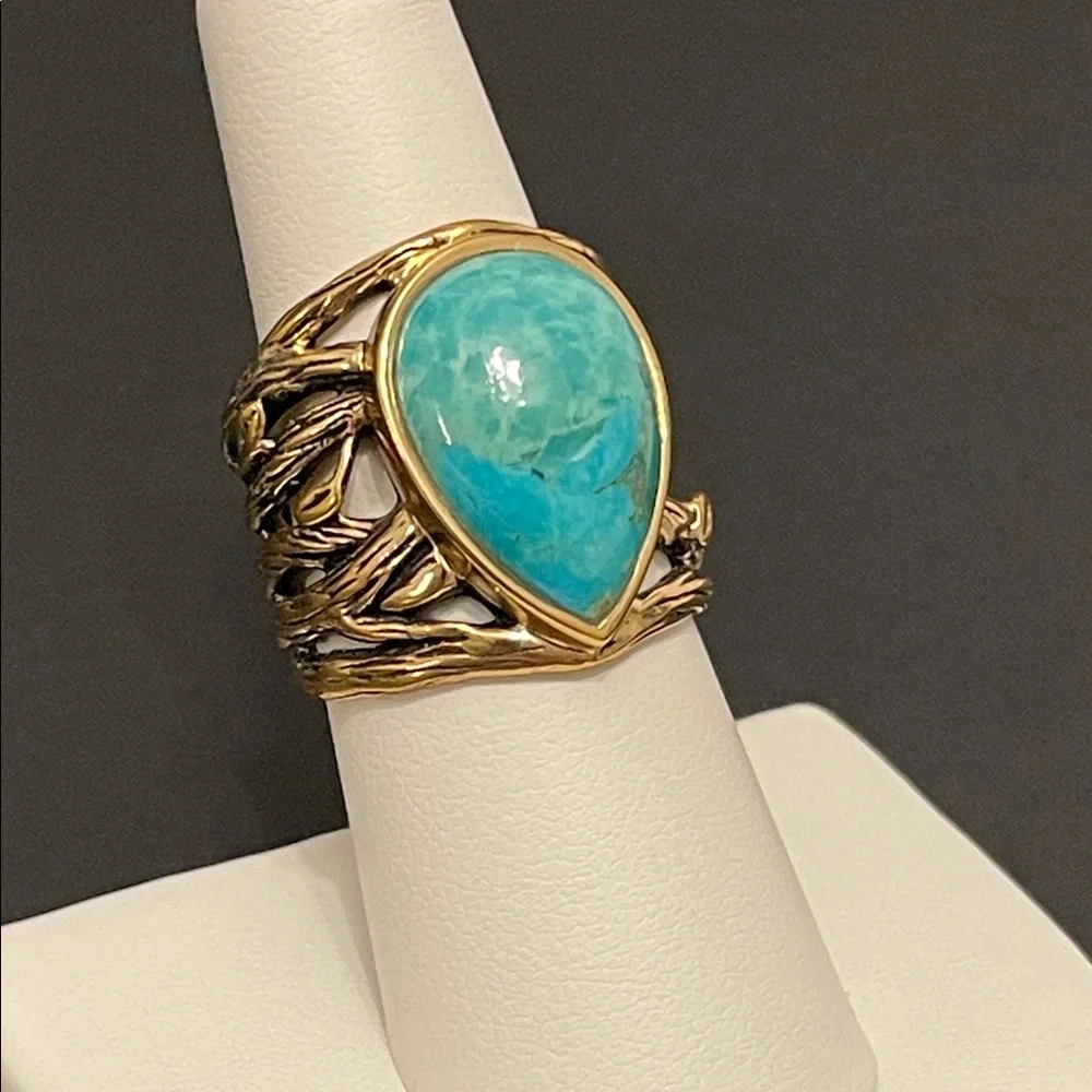 Vintage Barse Turquoise Ring - Picture 2 of 16